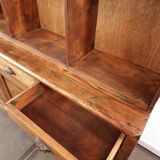 Vintage pharmacy wall cabinet cupboard display case