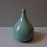Celadon blue soliflore vase