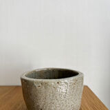 Handmade stoneware cup