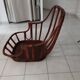 Fauteuil Rotin des Années 60 de Maugrion modéle Basset