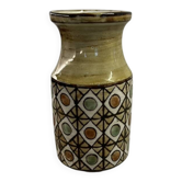 Ceramic vase from Malarmey with geometric patterns