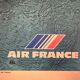 Planisphere map air france 80s - travel agency
