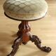 1920s - Antique piano stool - rotatable