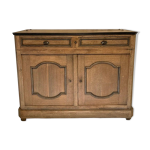 buffet en chêne brut