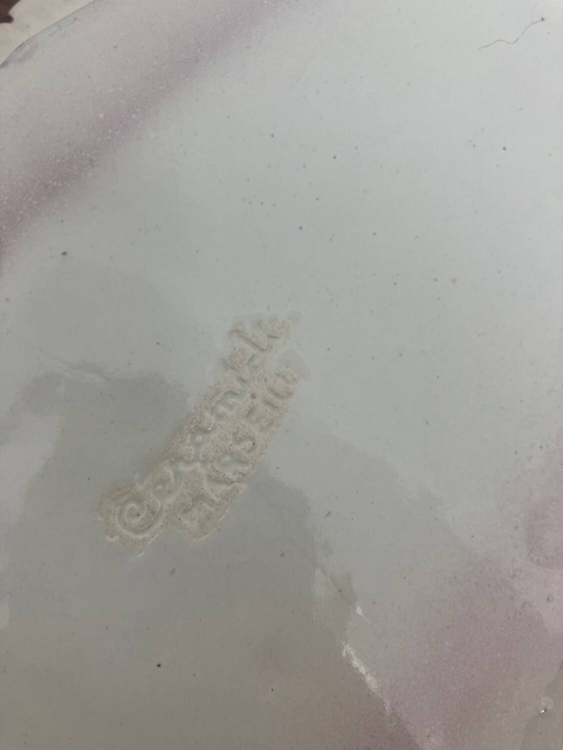 Ceramidi à marseille plat / grand vide poche 1950