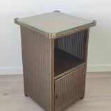 Lloyd Loom bedside table