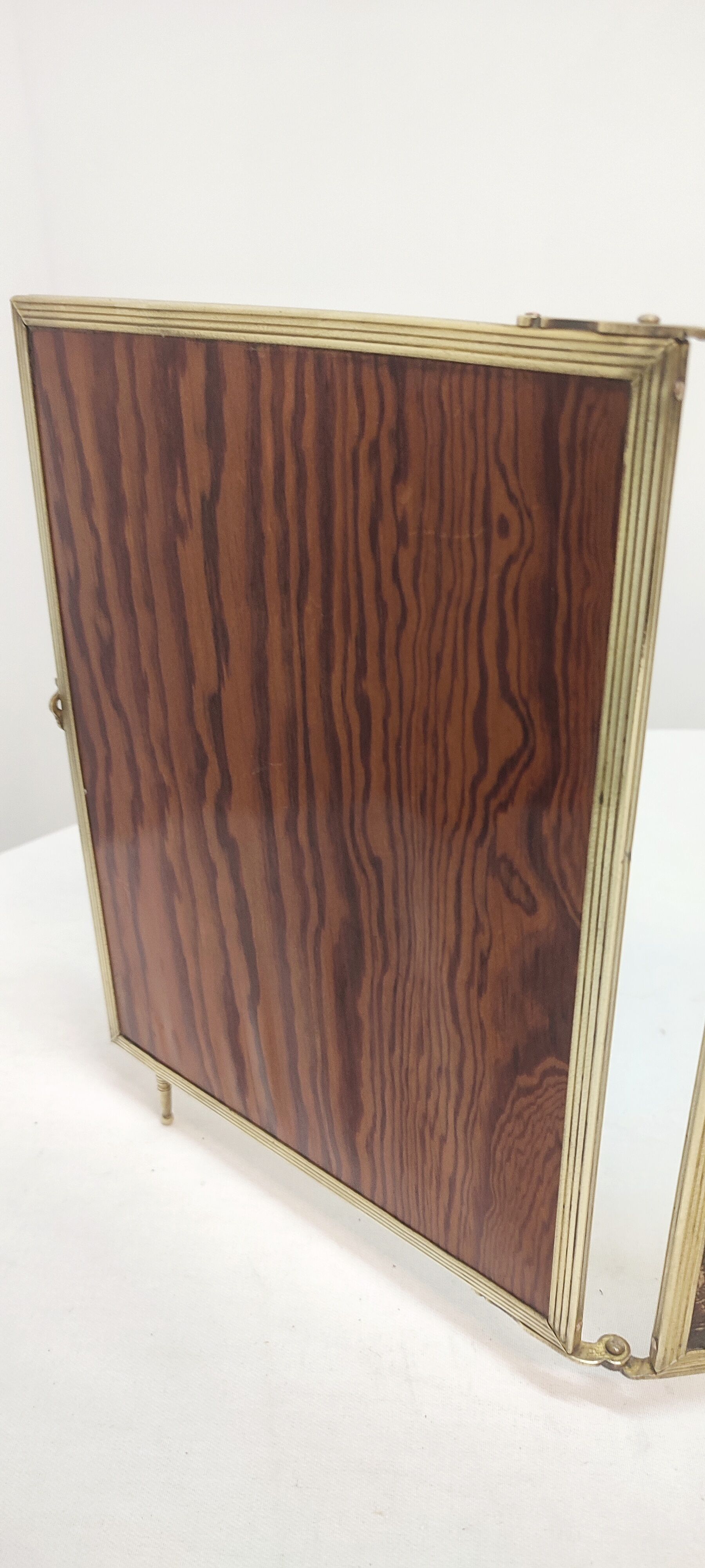 Folding mirror triptych. France 1920s 68x30cm