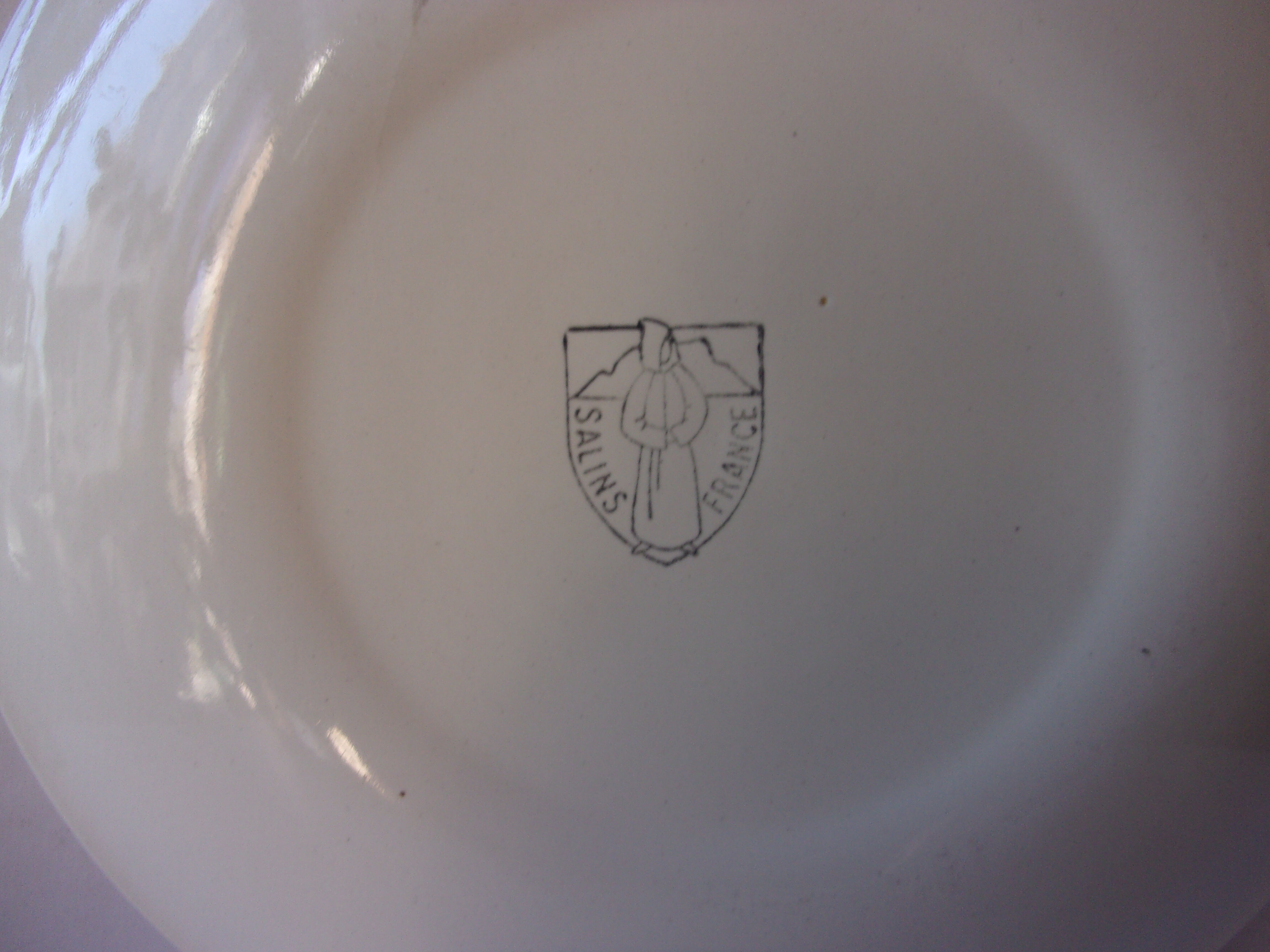 Lot de 6 assiettes Picasso Salins Digoin Sarreguemines
