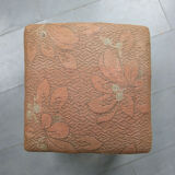 Tabouret de saumon du milieu du siècle