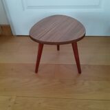 Formica tripod side table