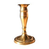 Old brass candlestick