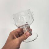 Set of 8 wine glasses