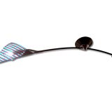 Murano glass and metal ceiling lamp, 1980s