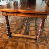 Farm table style Louis XIII