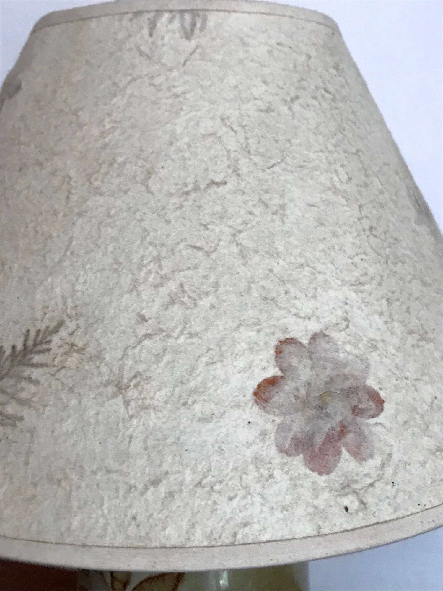 Vintage lamp in glazed stoneware from the 70s