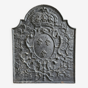 Fireplace plate 1737 R. De France 51 x 63 cm