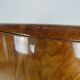 Superb English Art Deco wardrobe in burr walnut – 1930s