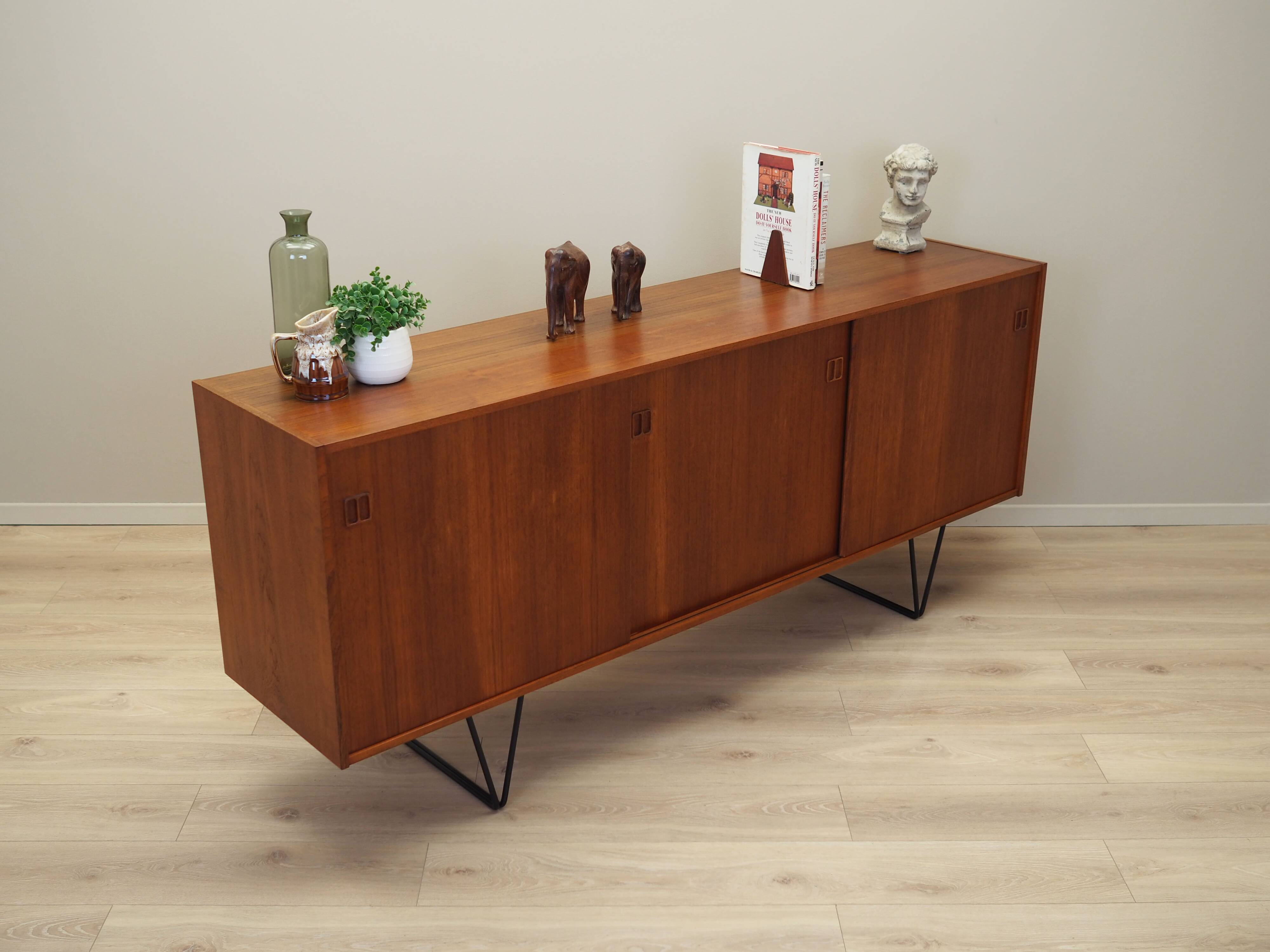 Teak sideboard, Danish design, 1970s, production: Denmark