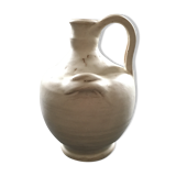 Cruche terre cuite ivoire
