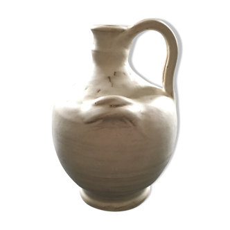 Ivory terracotta jug