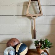 Old tennis racket