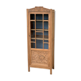 Art deco glass-glazed parisian wardrobe