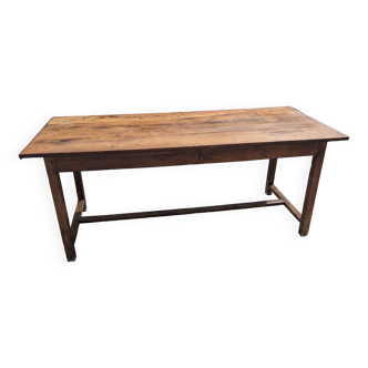 Fruit wood farm table + 240cm extensions