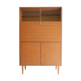 Secrétaire vitrine années 60