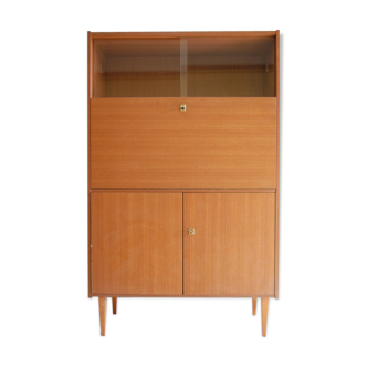 Secrétaire vitrine années 60