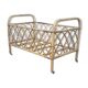 Rattan doll bed