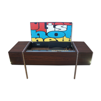Austin Ferguson upcycled stereo console