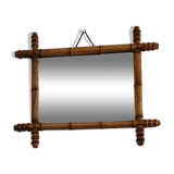 Old vintage barber mirror