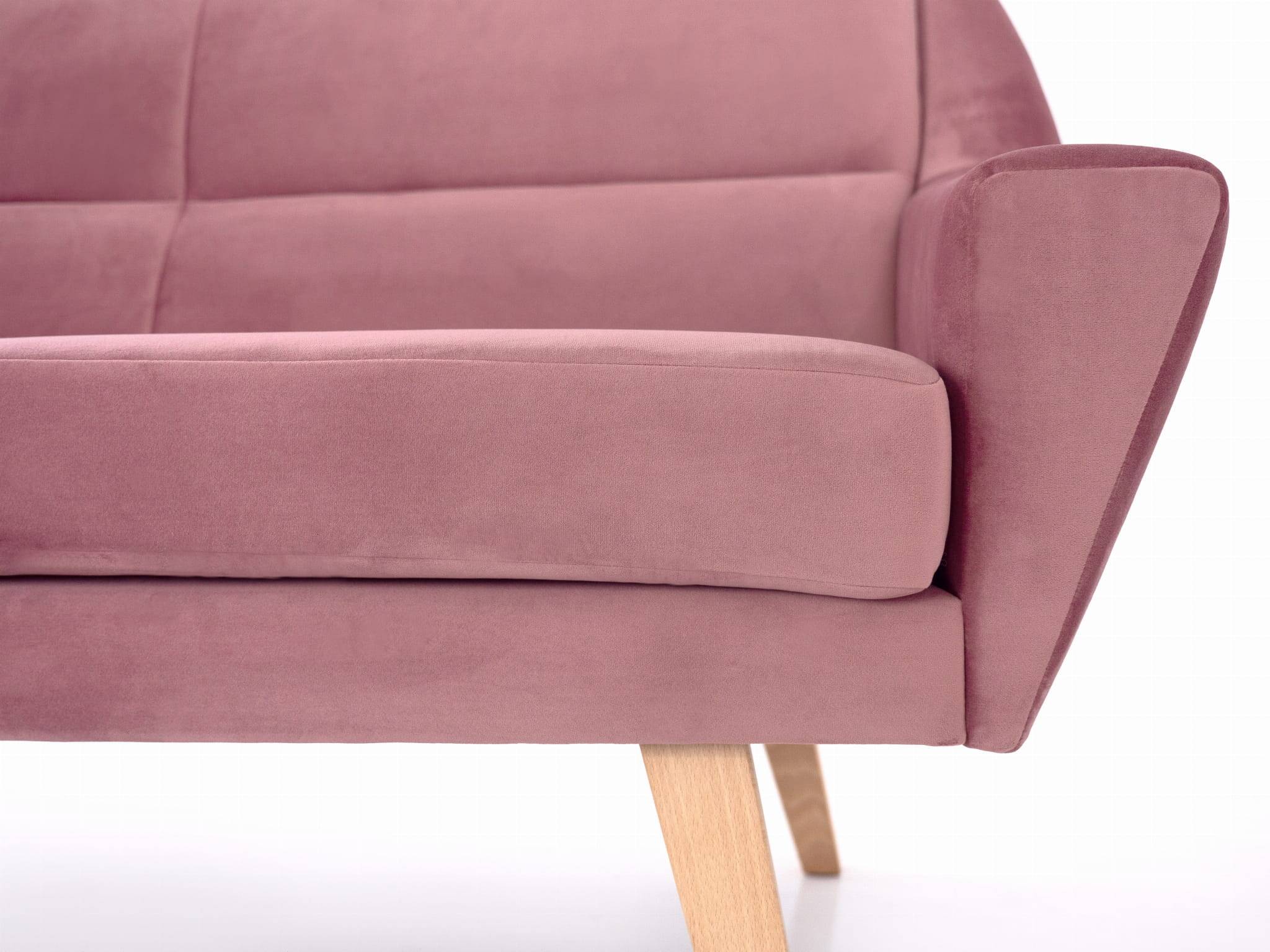 Sofa MANDAL pink, Scandinavian design