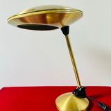 Aluminor brass ufo table / desk lamp 1950