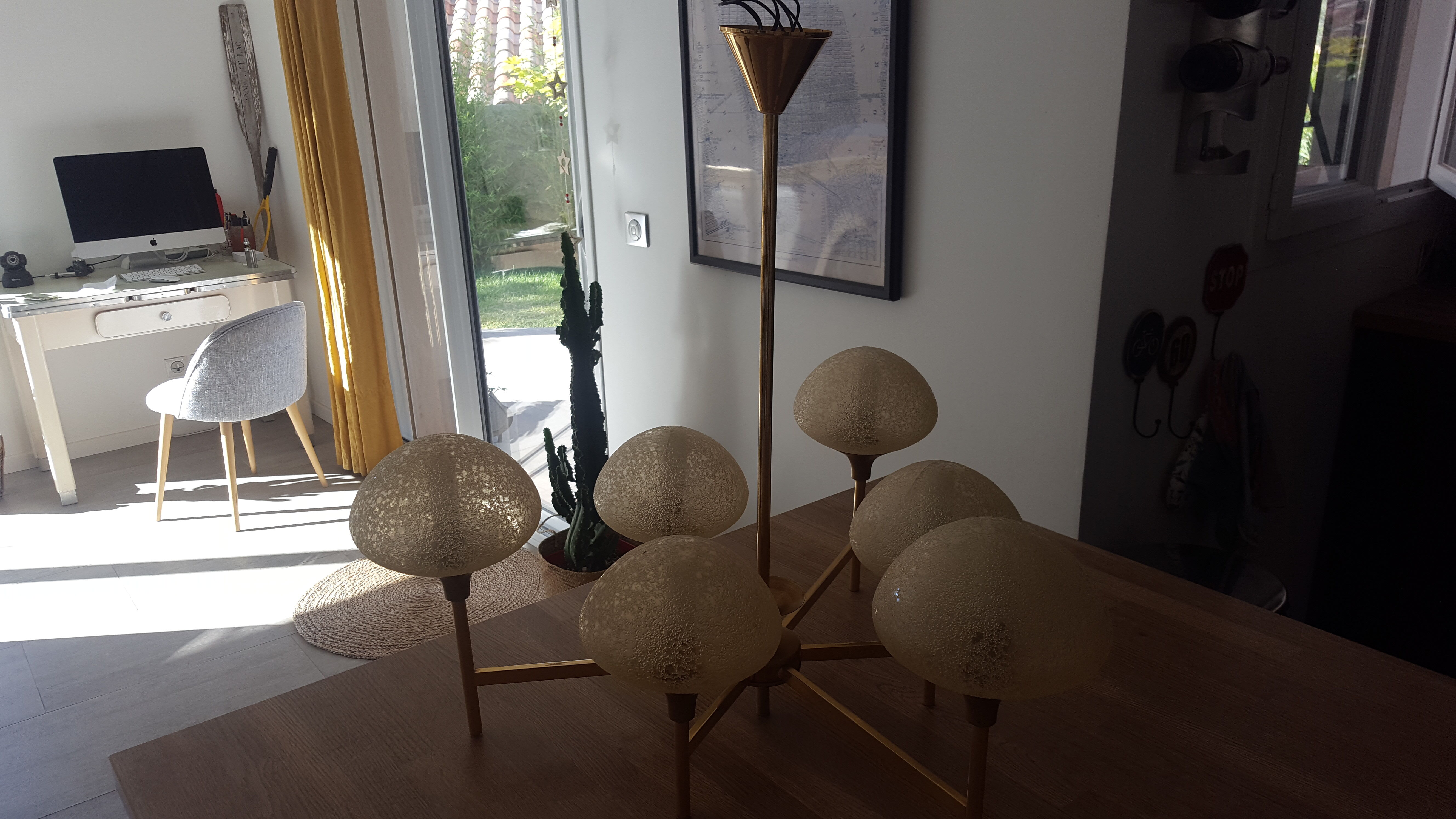 Lustre en laiton