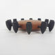 Round Teak and Metal Candleholder by Digsmed, Danish Design, 1964
