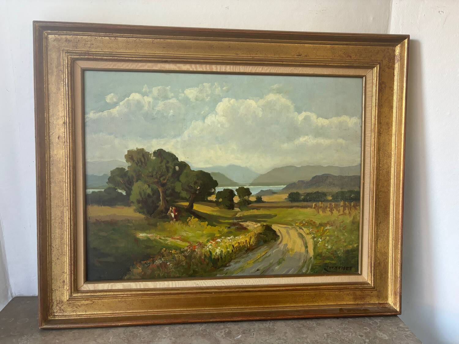 Landscape signed Thomasset