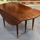 19th-century Louis XVI dining table in Cuban mahogany.