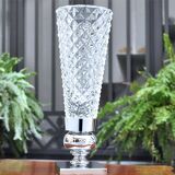 Baccarat crystal vase model "Kings of the forest" by Marcel Wanders