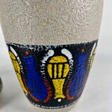 Vase (x2) West Germany Fat Lava Dümler&Breiden 1960