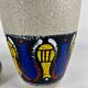 Vase (x2) West Germany Fat Lava Dümler&Breiden 1960