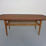 Teak & Oak Coffee Table by Børge Mogensen for Fredericia Stolefabrik, 1950s
