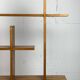 Midcentury Scandinavian teak wall shelf unit, 1960s-1970s