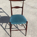 Set of 4 Campanino Chiavari chairs for Fratelli Levaggi 1950