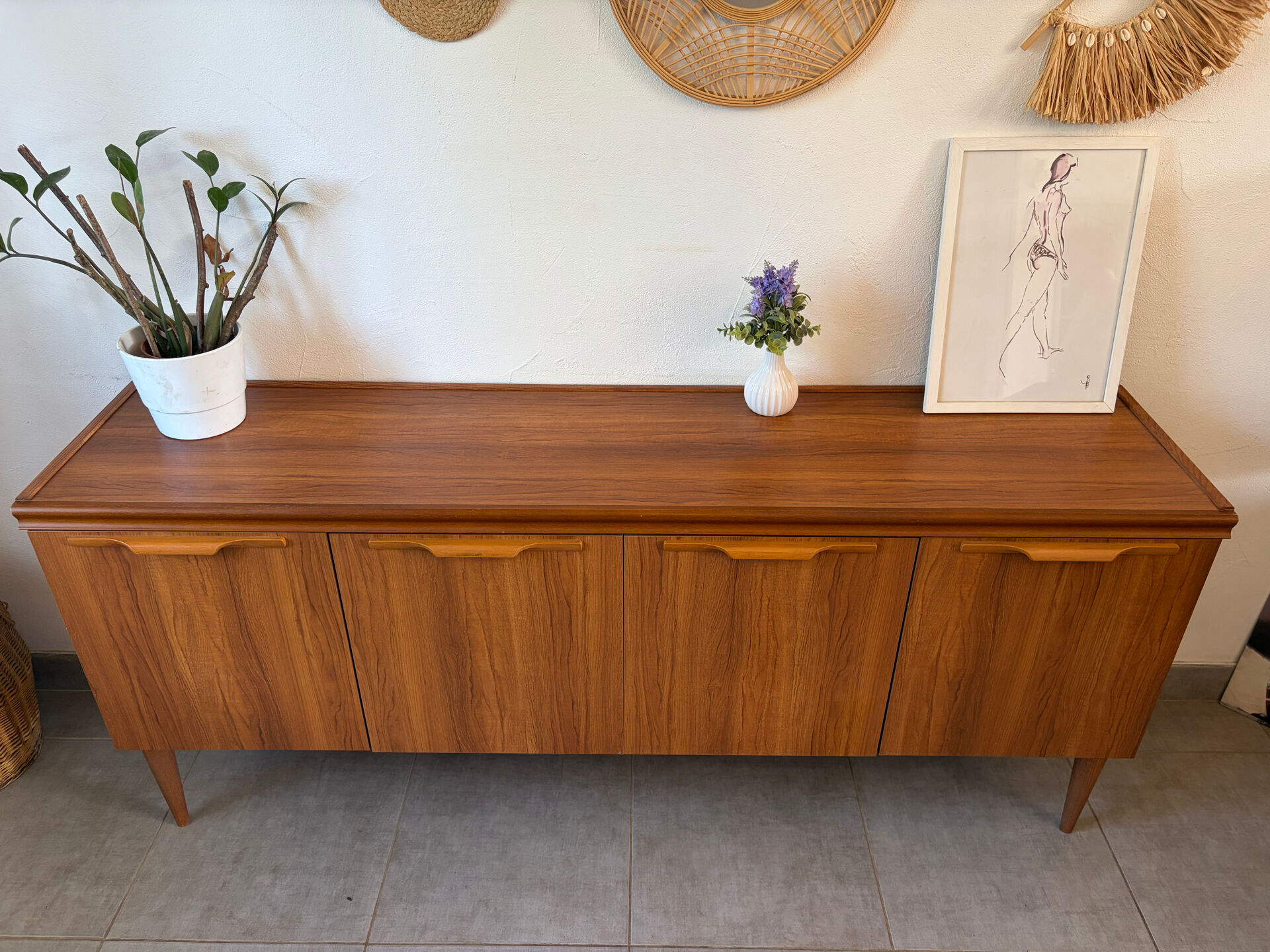 90s vintage enfilade