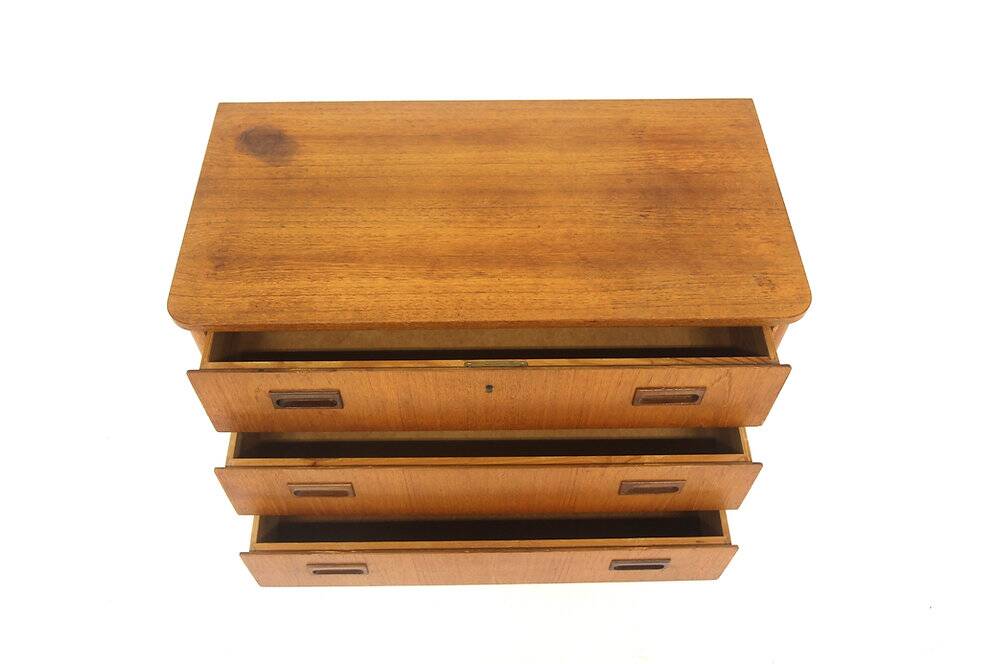 Scandinavian teak chest of drawers, Sweden, 1960