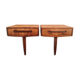 Paire de tables de chevet vintage g plan