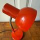 Lampe de bureau rouge – esprit vintage