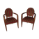 Jean Pascaud armchairs, Art Deco 1935