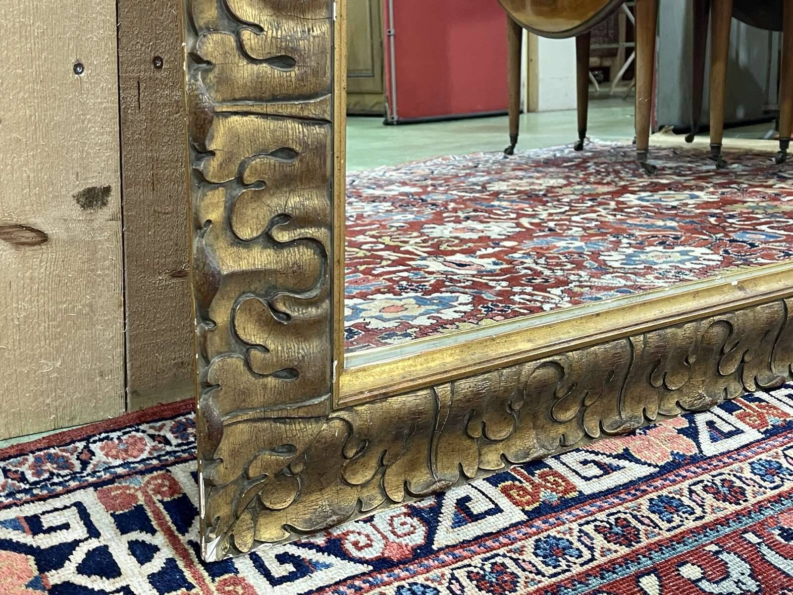 Gilded mirror from the 1930s - 1m09x1m48.